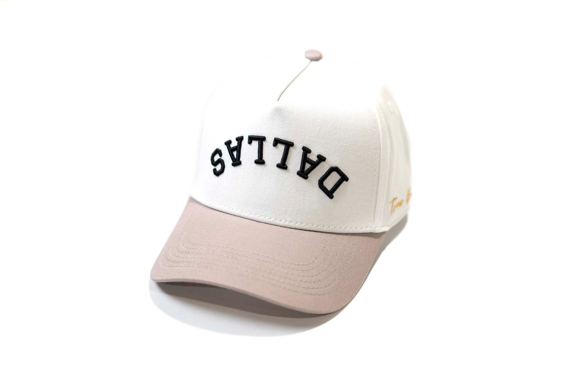 Precurved Dallas snapback -  GRAY / WHITE