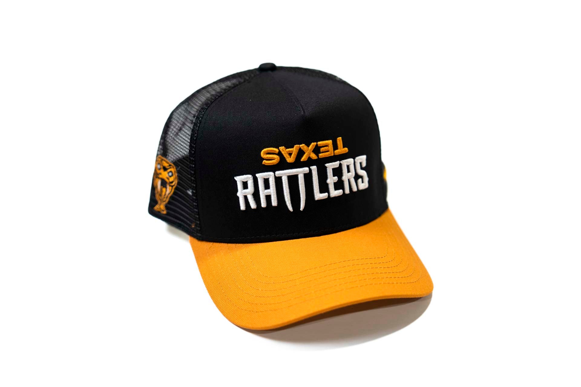 Texas Rattlers Trucker - ORANGE / BLACK