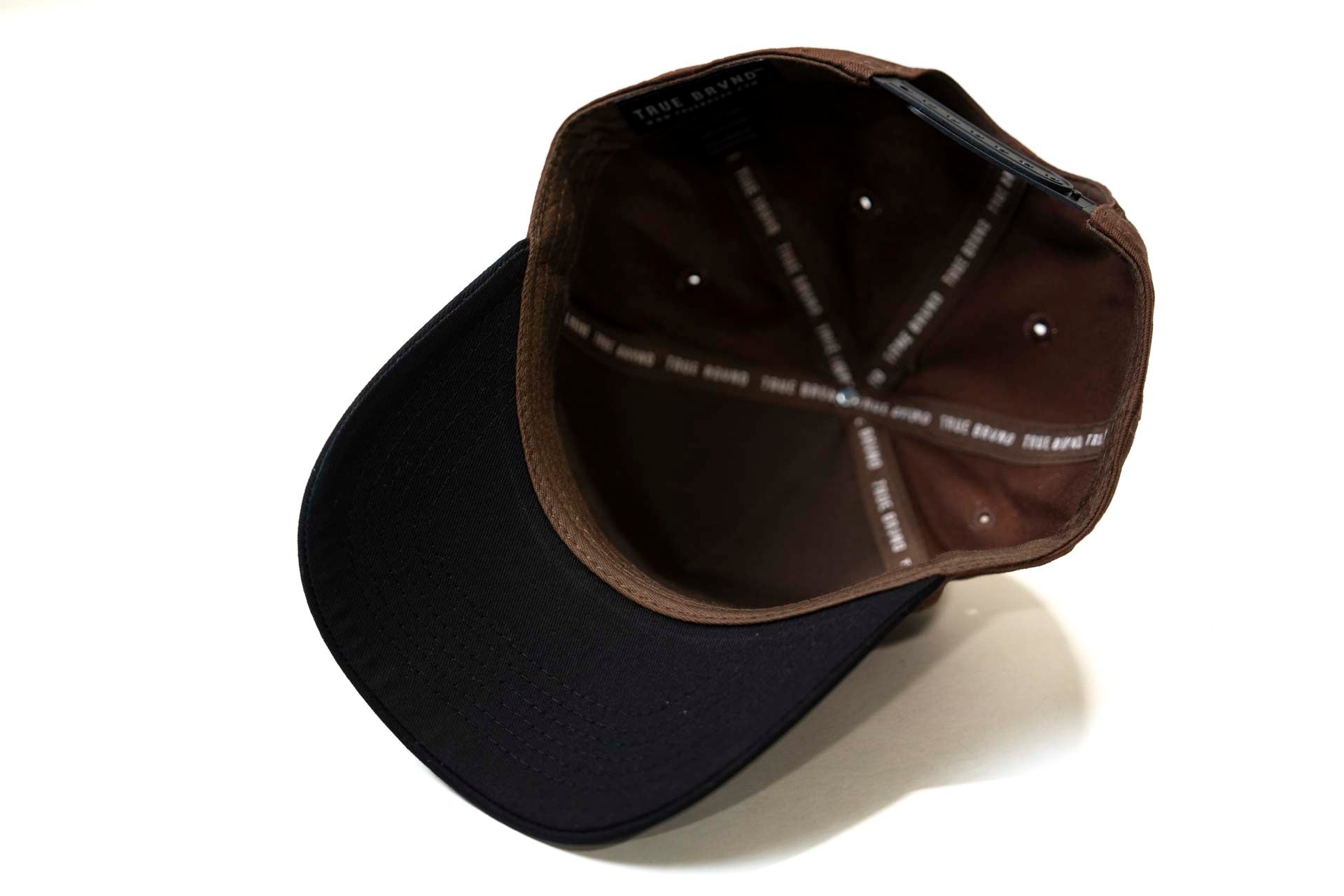 Precurved Dallas snapback - BLACK / BROWN