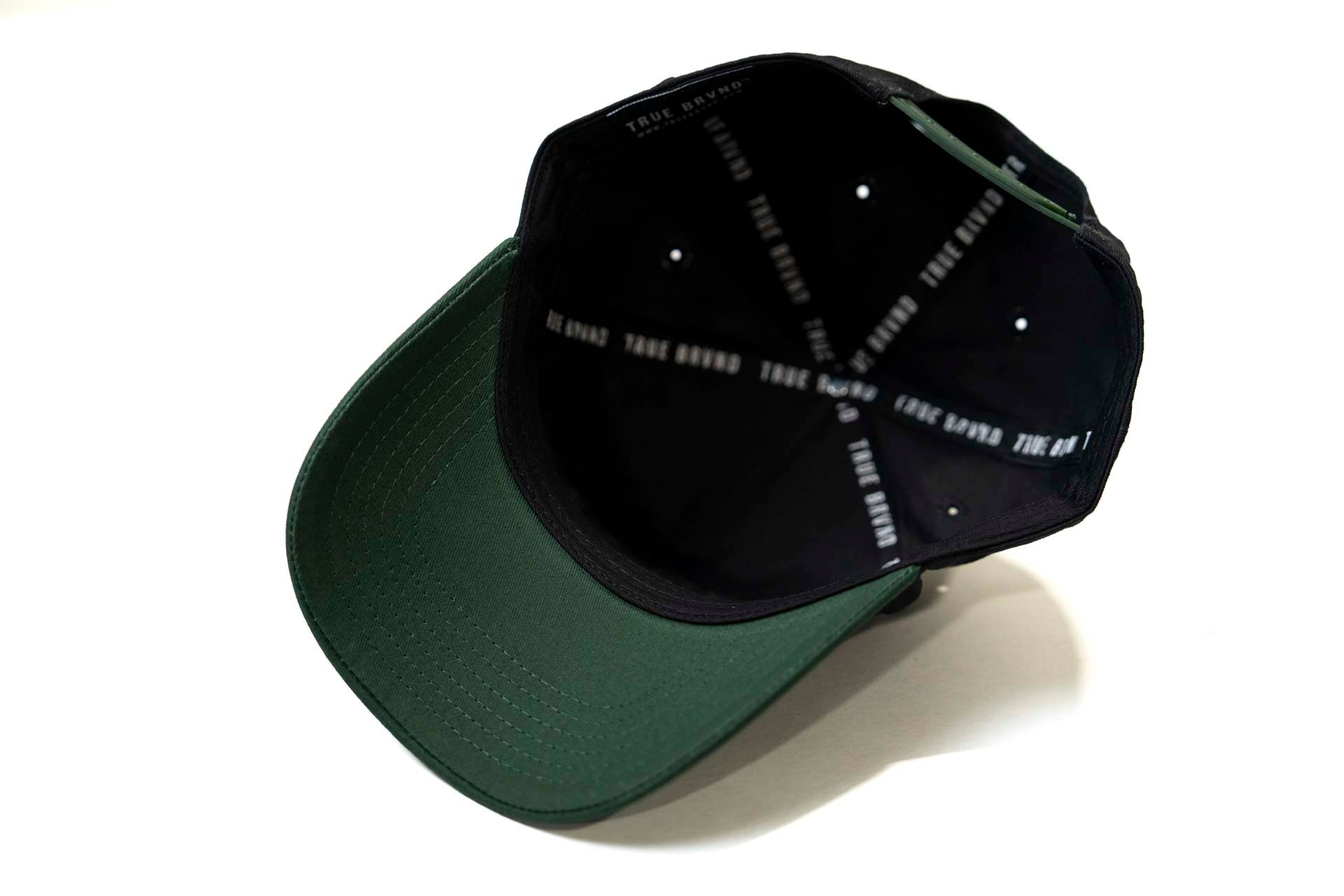 Precurved Dallas snapback - FOREST GREEN / BLACK