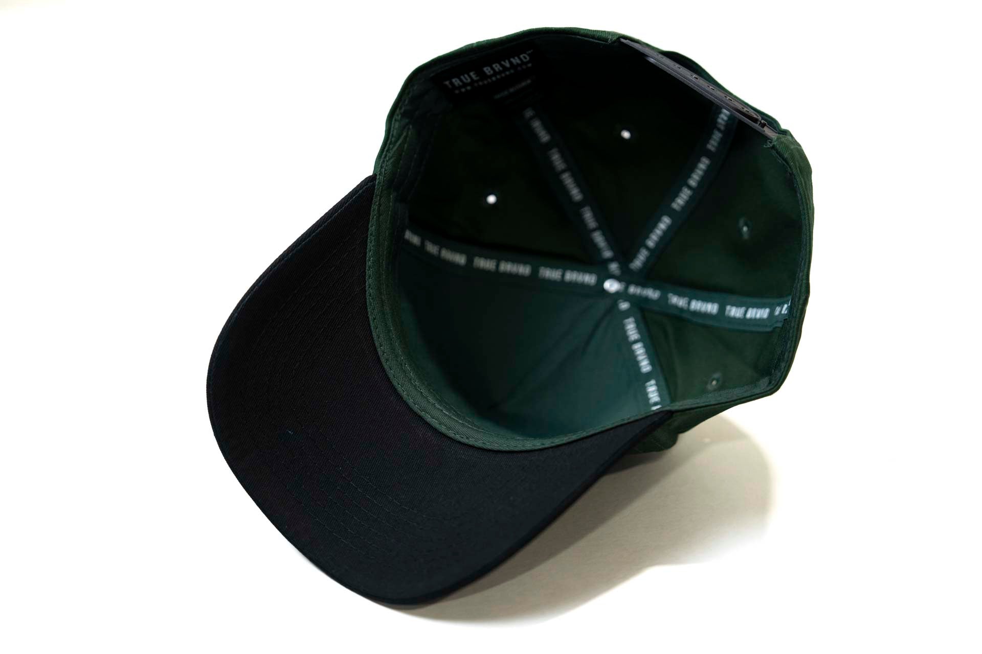 Precurved Dallas snapback - BLACK / FOREST GREEN
