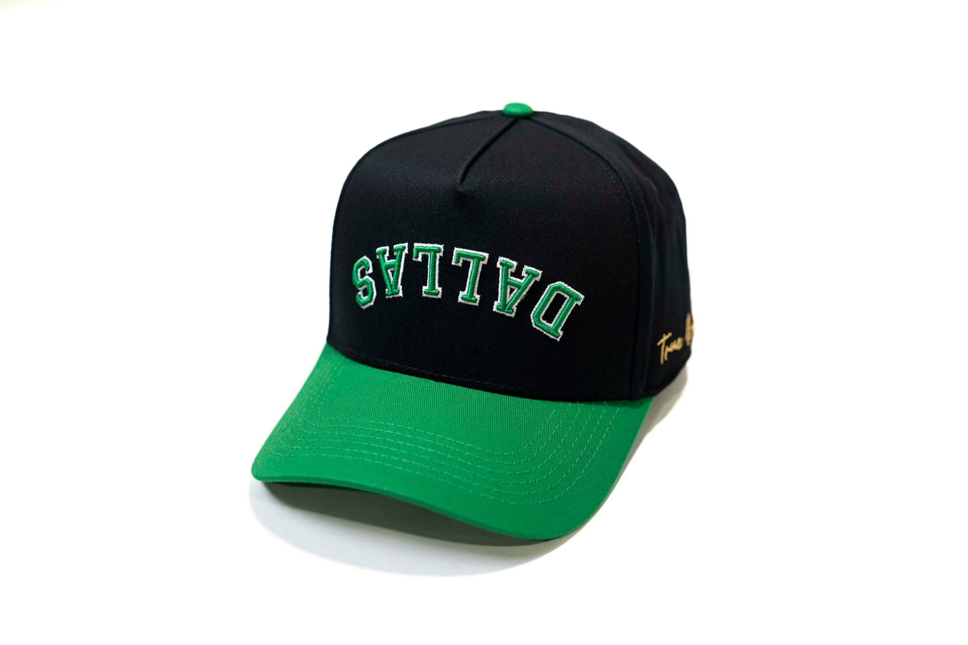Precurved Dallas snapback - VICTORY GREEN / BLACK