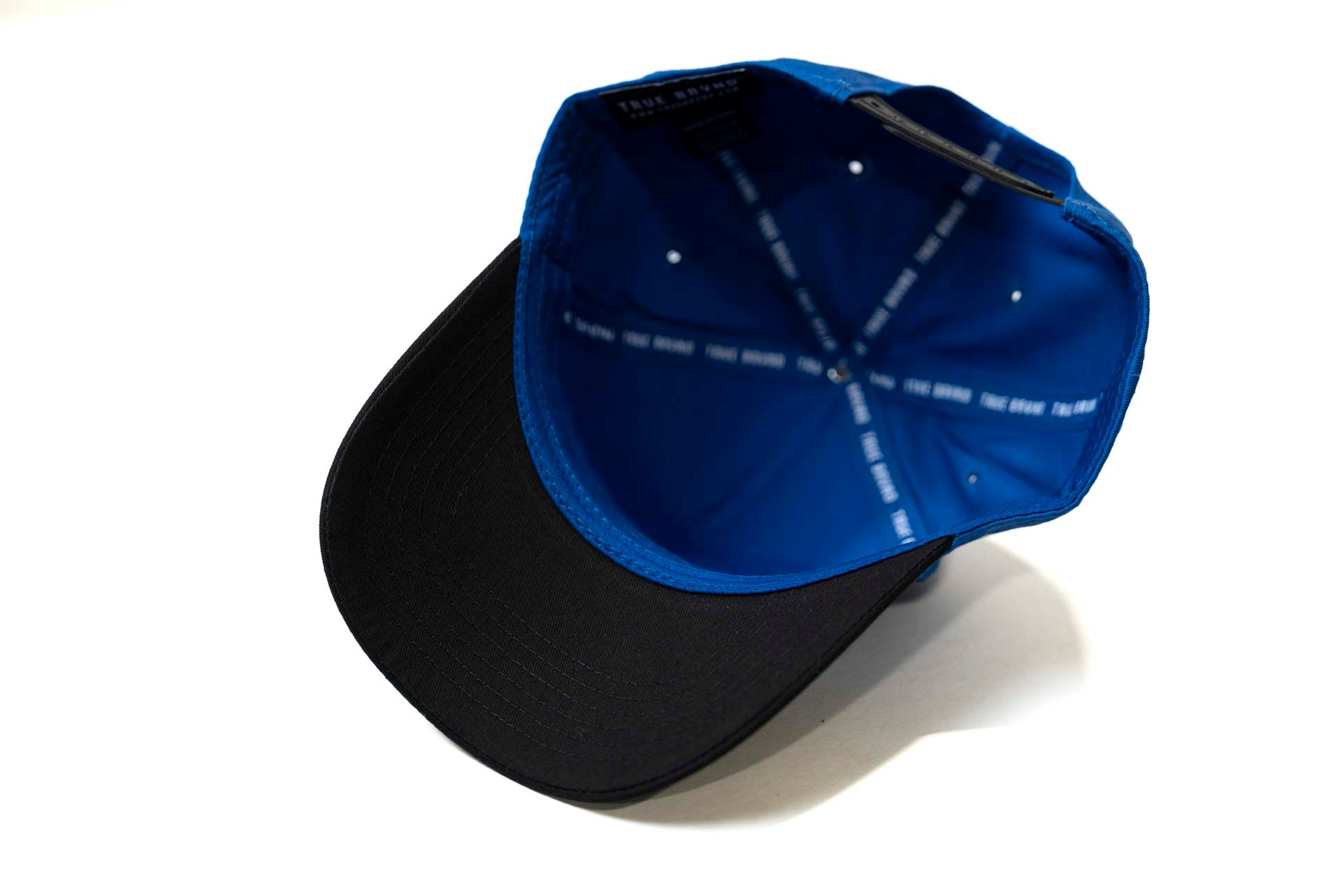 " Blueberry " - Precurved Dallas snapback - BLACK / ROYAL