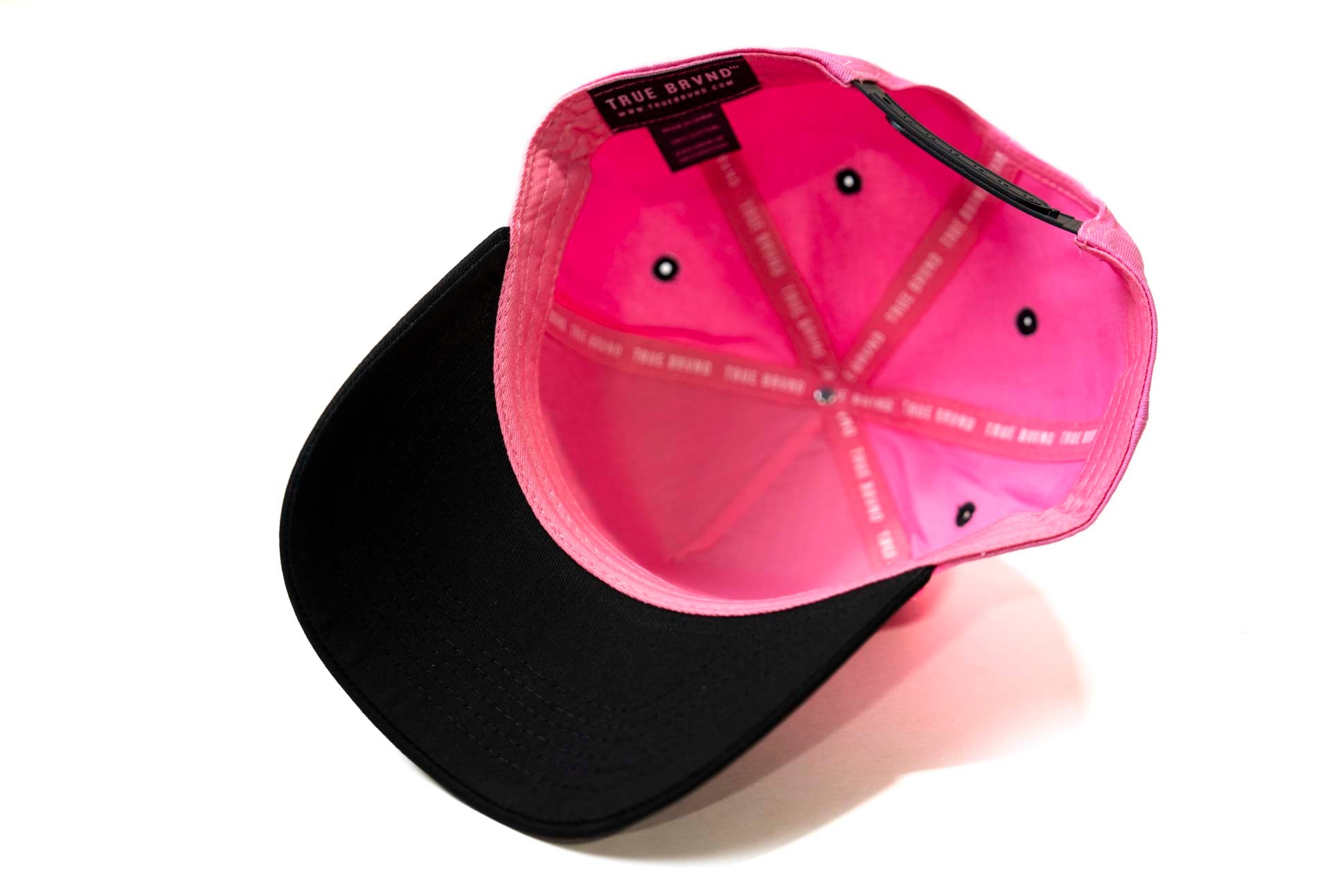 Precurved Dallas snapback - BLACK / PINK