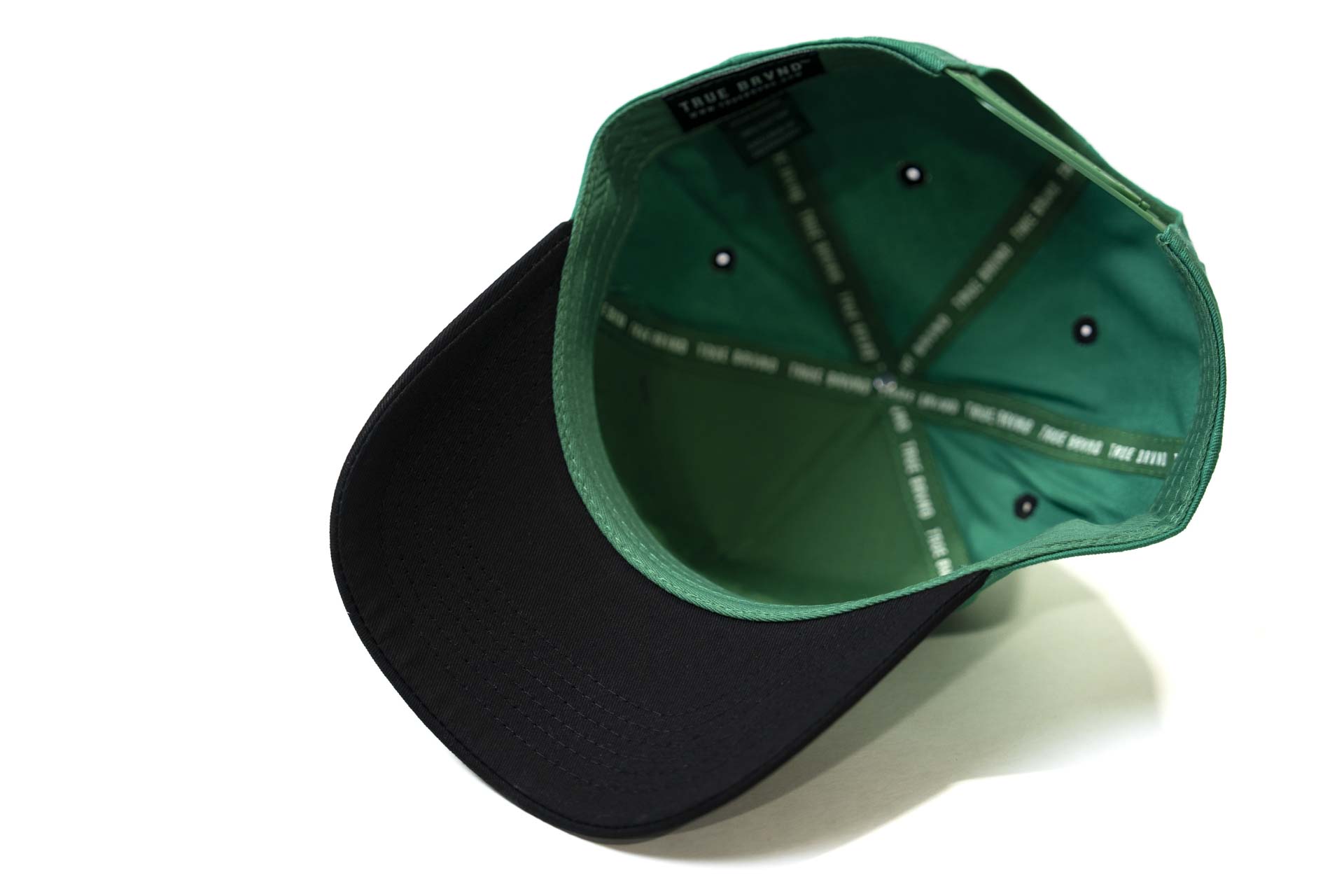 " Green Apple " - Precurved Dallas snapback - BLACK / GREEN