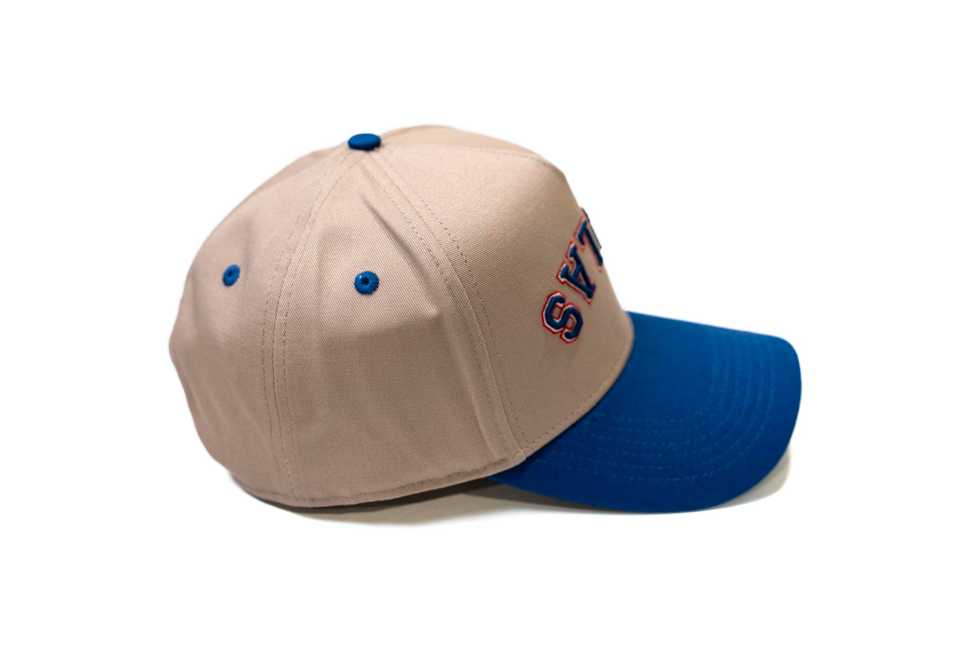 Precurved Dallas snapback - ROYAL / GRAY