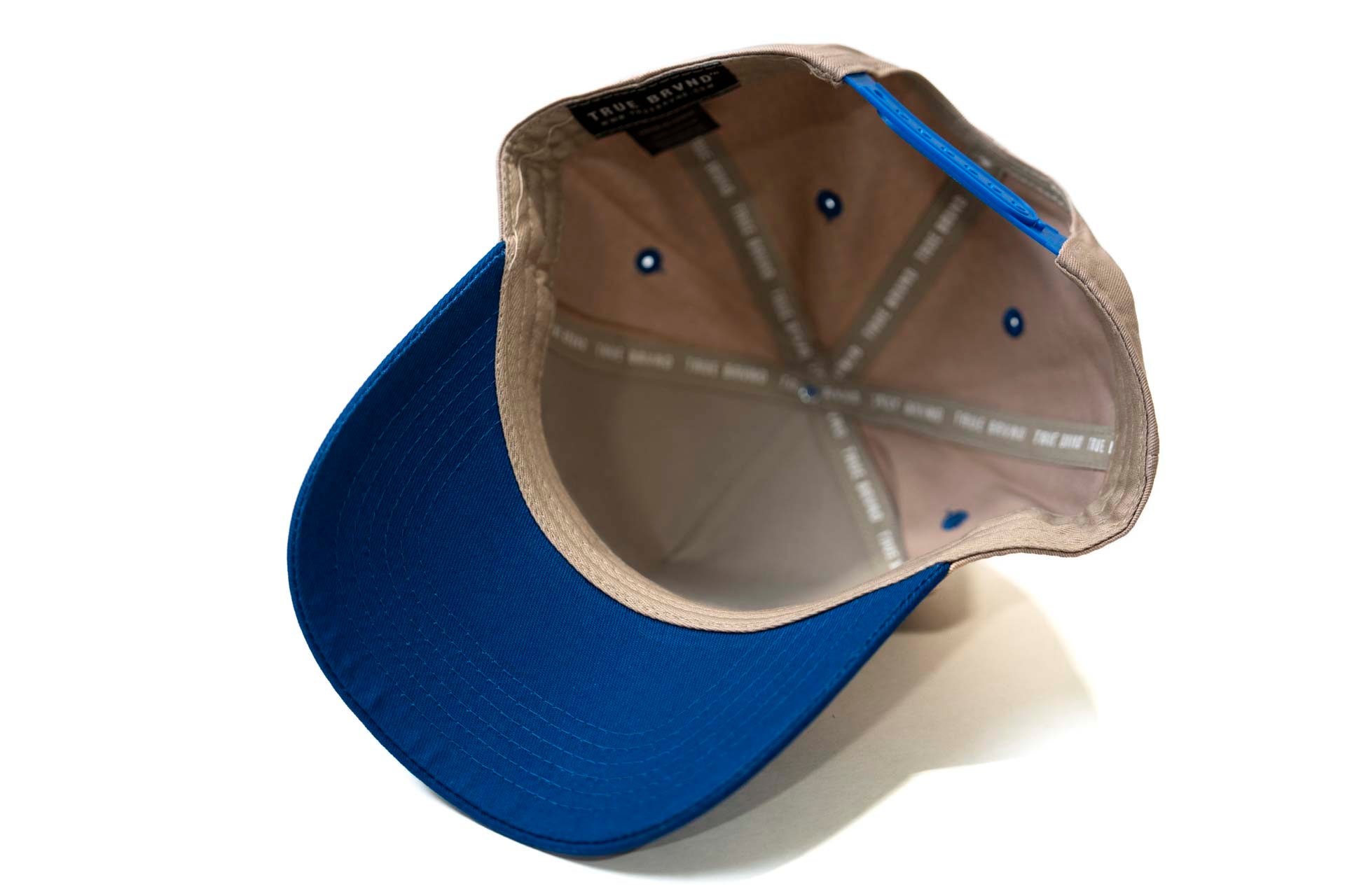 Precurved Dallas snapback - ROYAL / GRAY