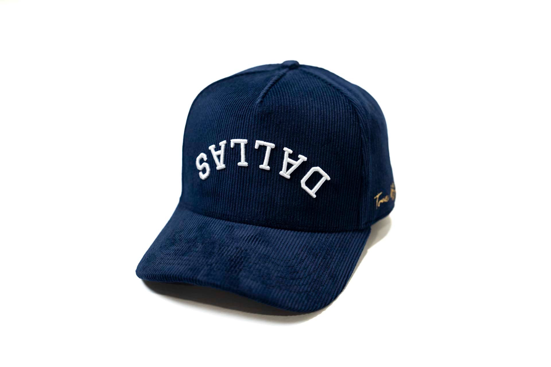 Corduroy USD snapback - NAVY