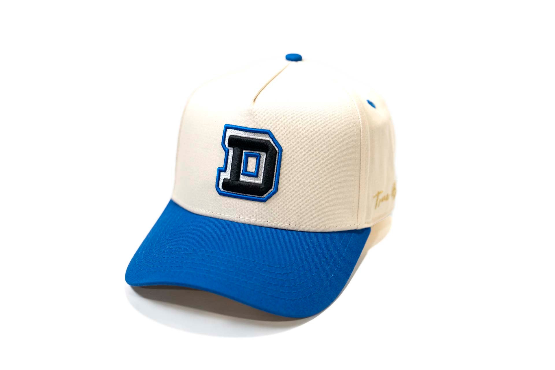 TRUE D HAT - ROYAL / OFFWHITE