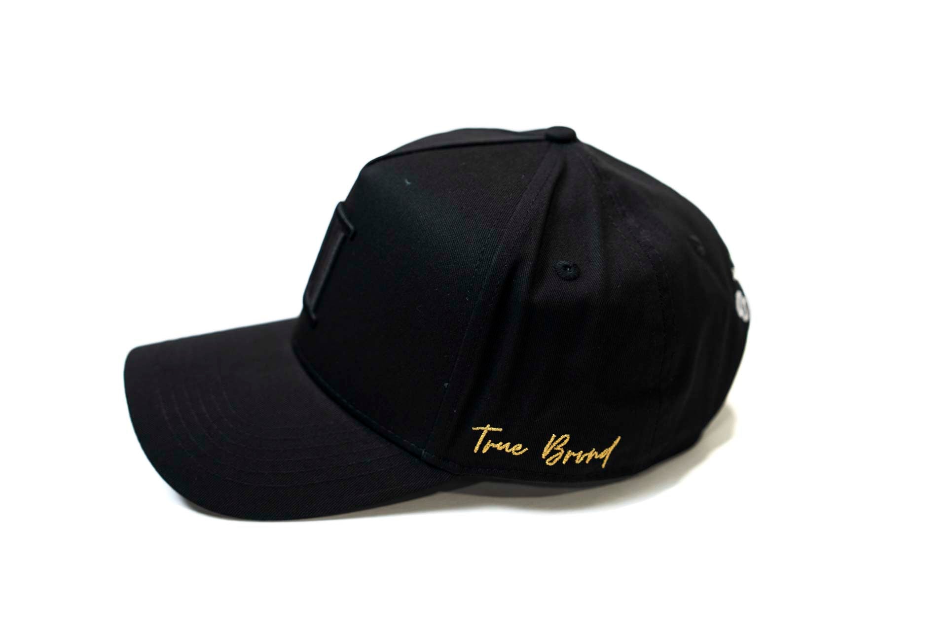 V2 Precurved snapback - BLACK / BLACK