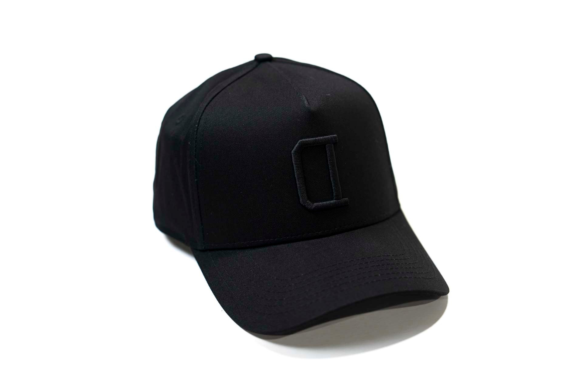 V2 Precurved snapback - BLACK / BLACK