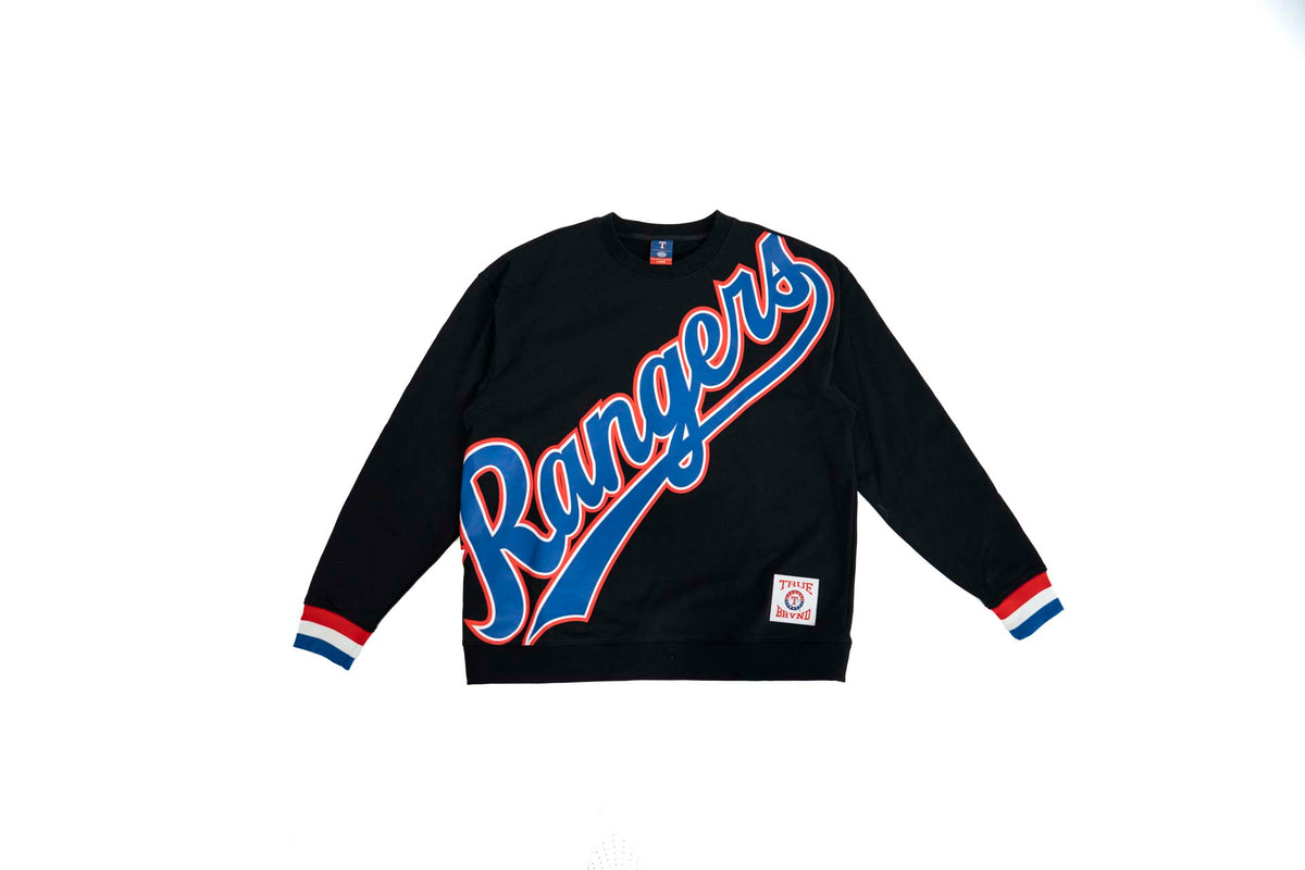 Texas Rangers Crewneck - BLACK