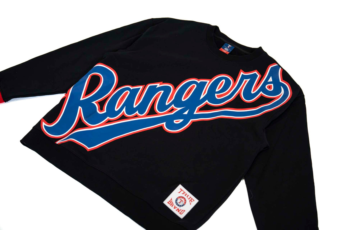 Texas Rangers Crewneck - BLACK