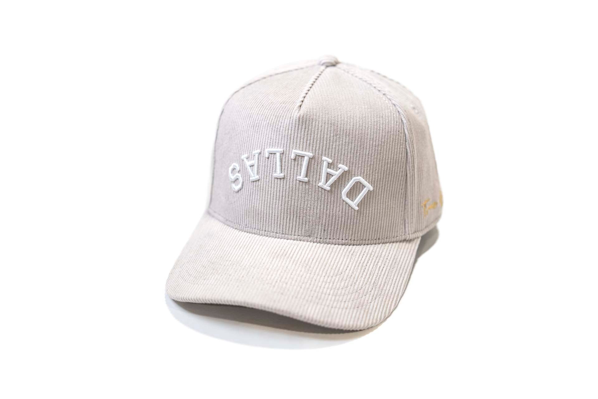 Corduroy USD snapback - SMOKE