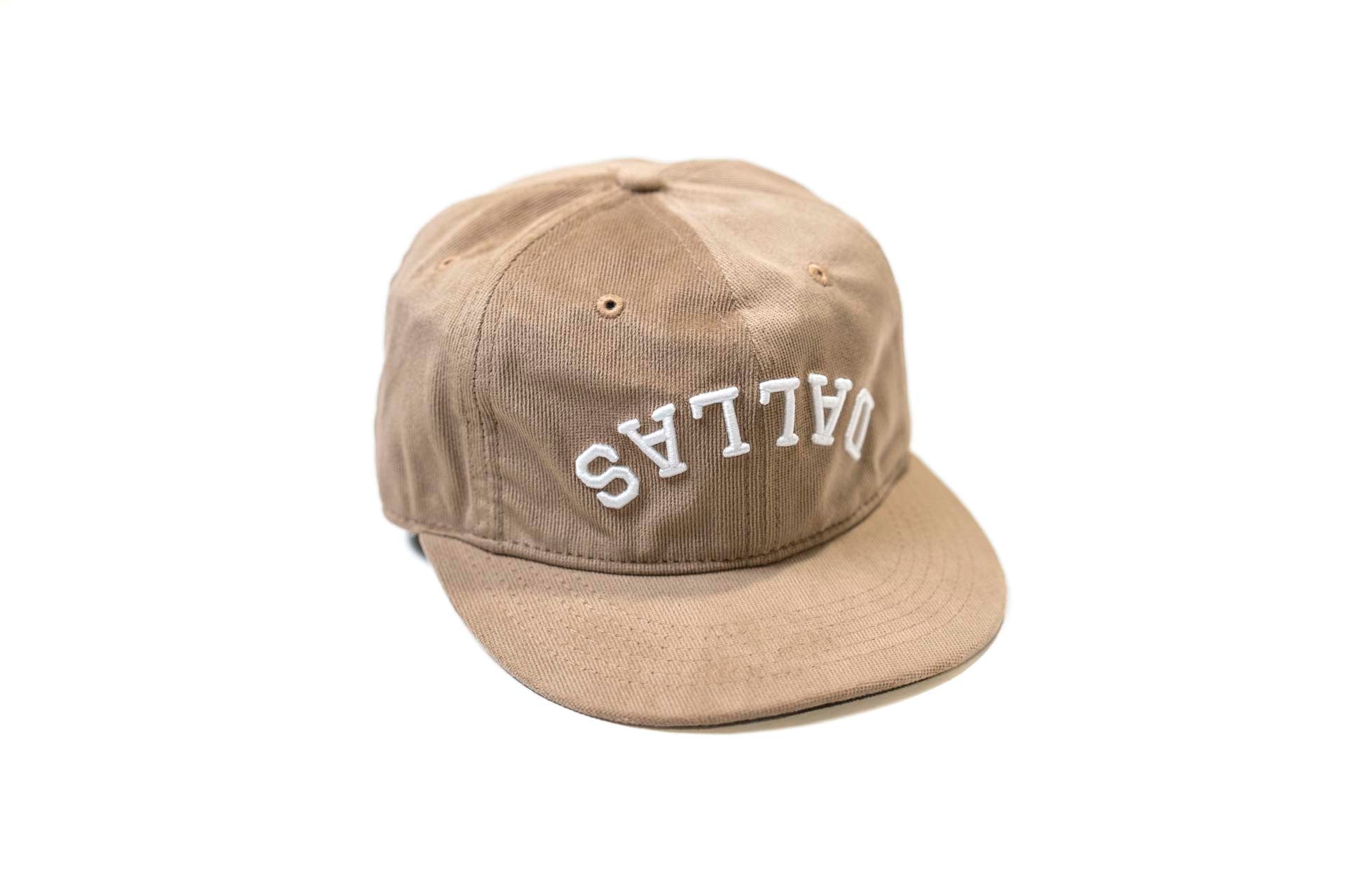 YOUTH Corduroy dad hat - CAMEL