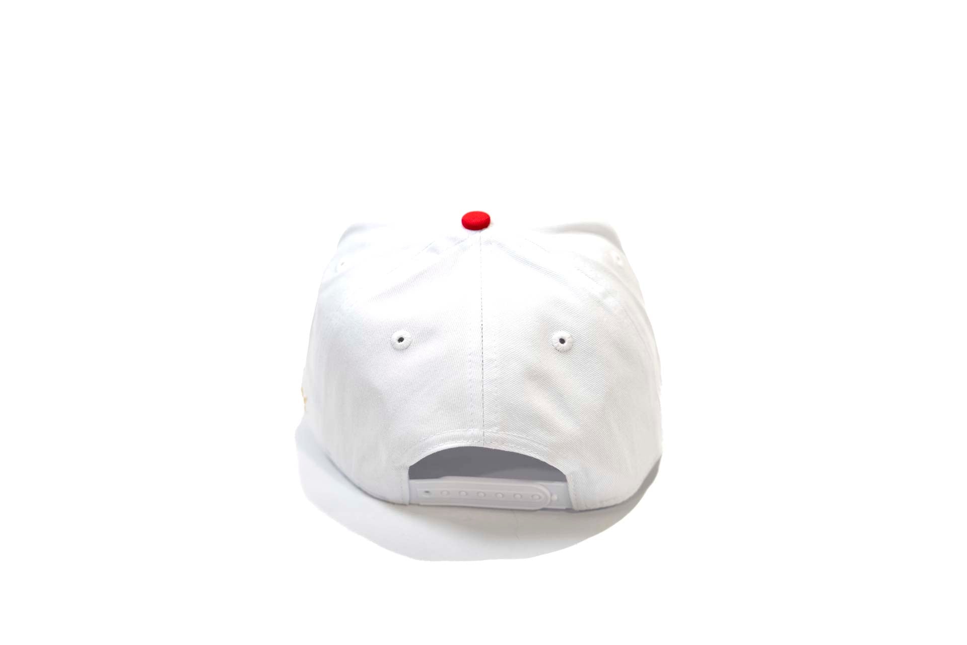 Precurved Dallas snapback - RED / WHITE