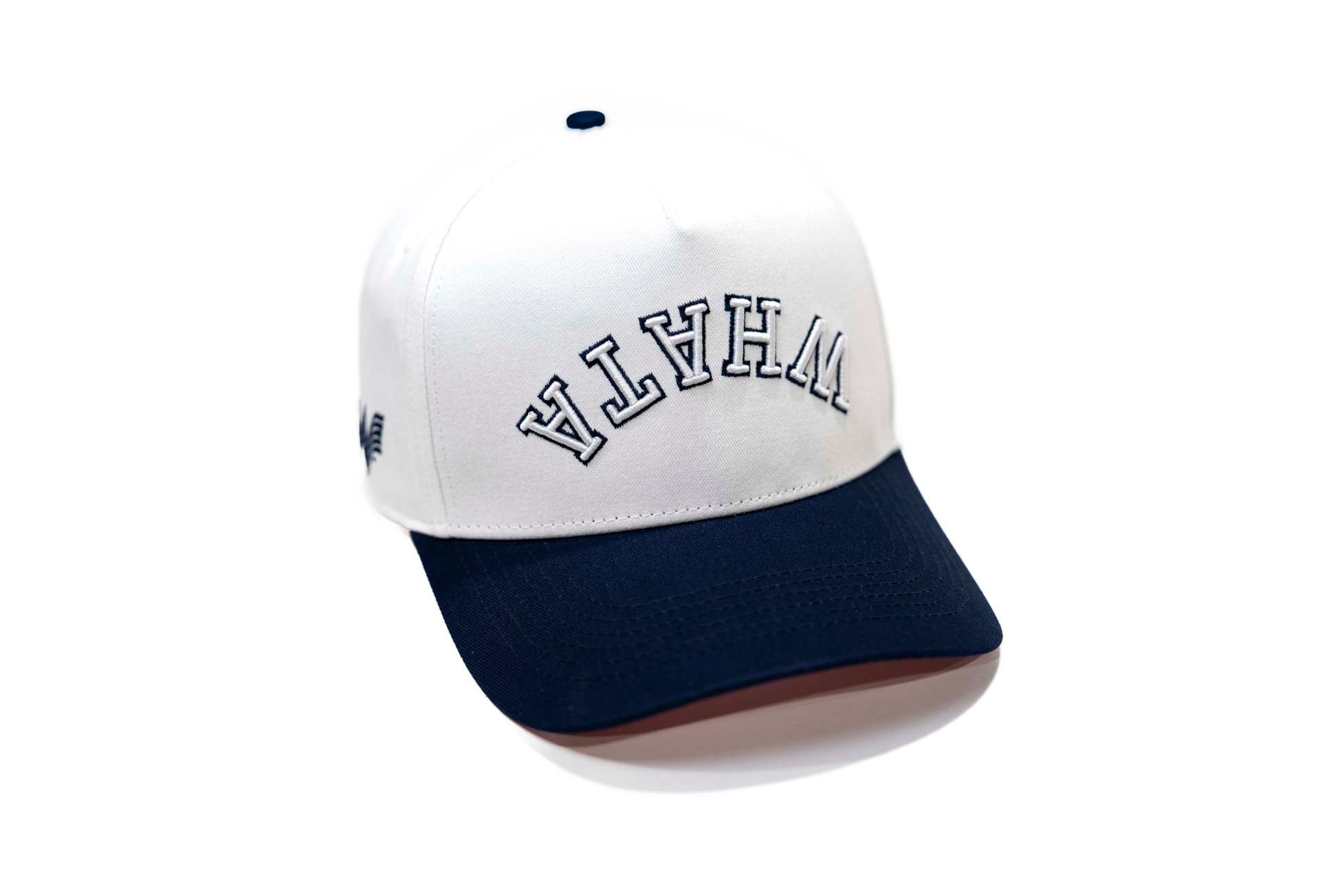 WHATABURGER snapback - NAVY / WHITE (rwb)