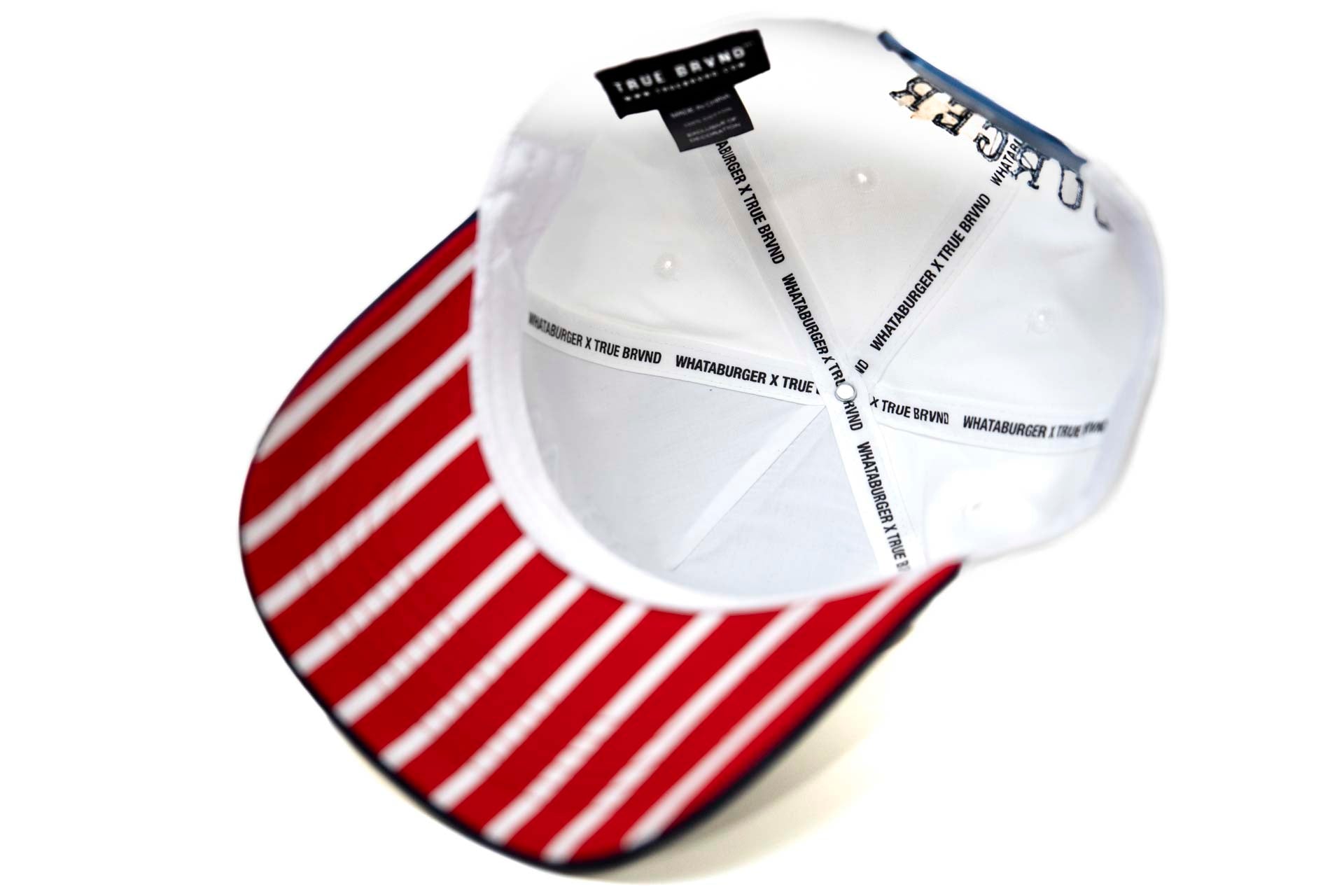 WHATABURGER snapback - NAVY / WHITE (rwb)