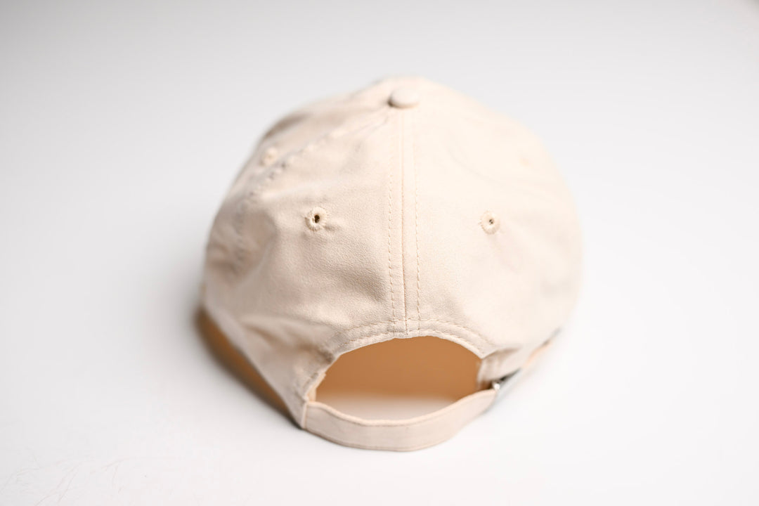 Cream collection - Suede Dad Hat / Offwhite