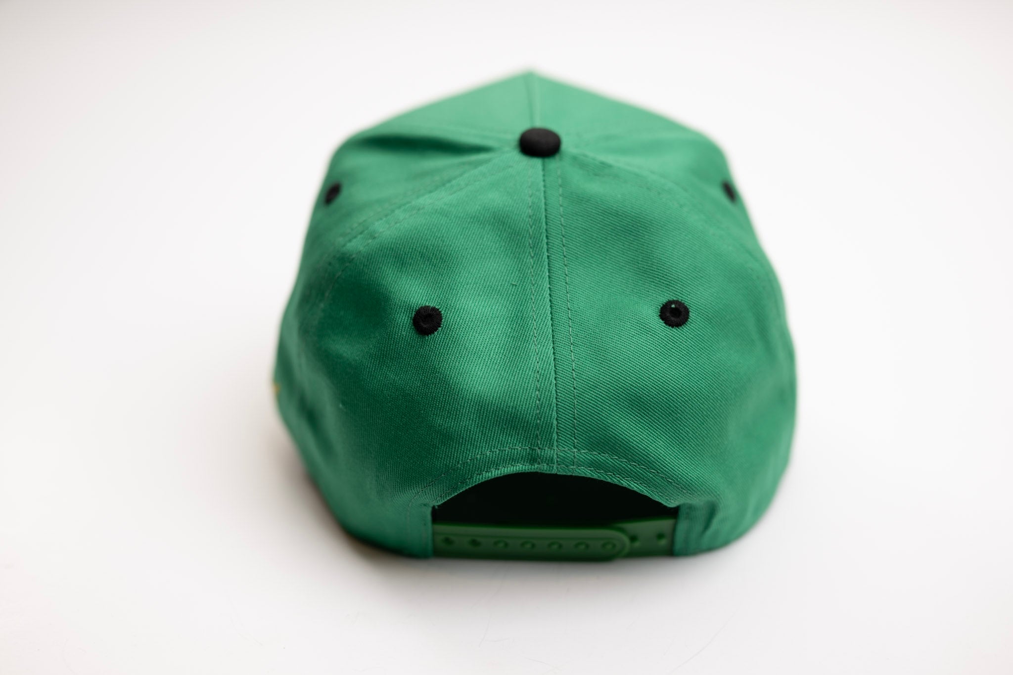 " Green Apple " - Precurved Dallas snapback - BLACK / GREEN