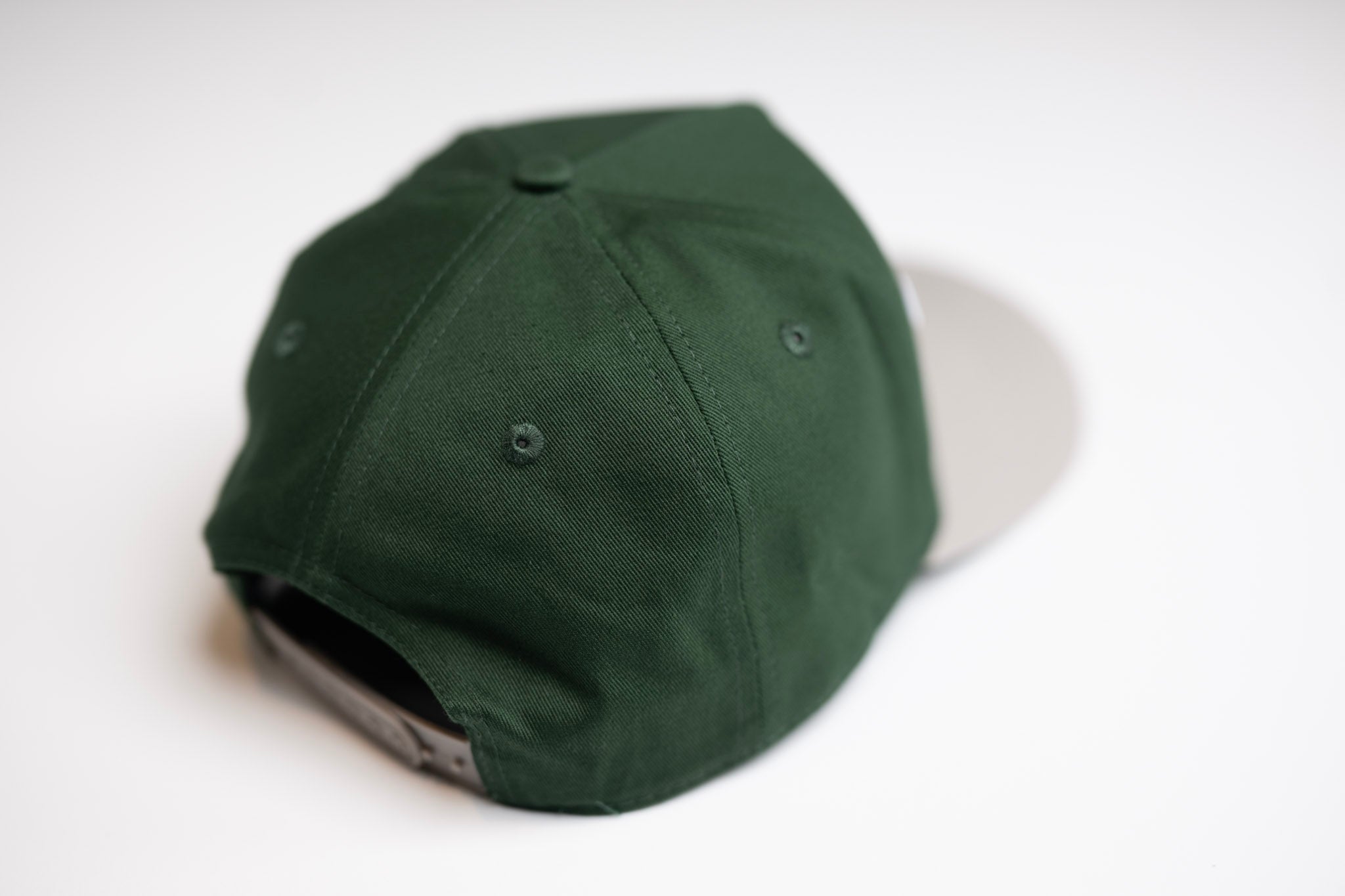 Precurved Dallas snapback - GRAY / FOREST GREEN