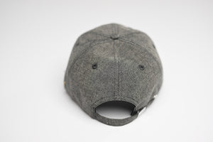 Denim Cotton Dad Hat - BLACK HEATHER
