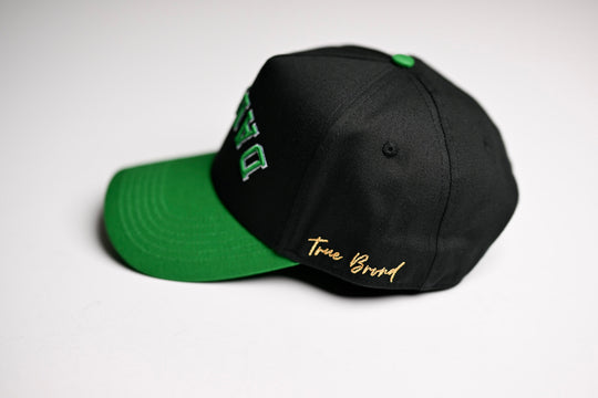 Precurved Dallas snapback - VICTORY GREEN / BLACK