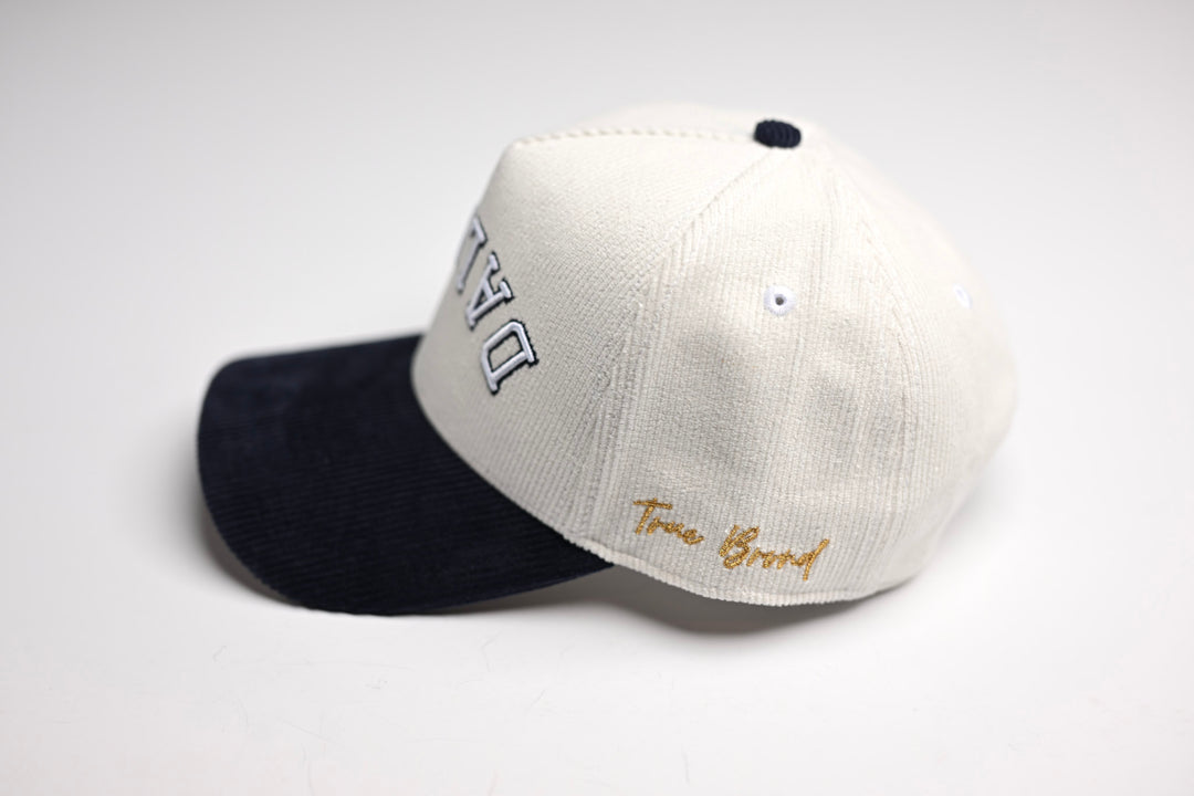 Men's True Brvnd Navy Dallas Cowboys Structured Adjustable Hat