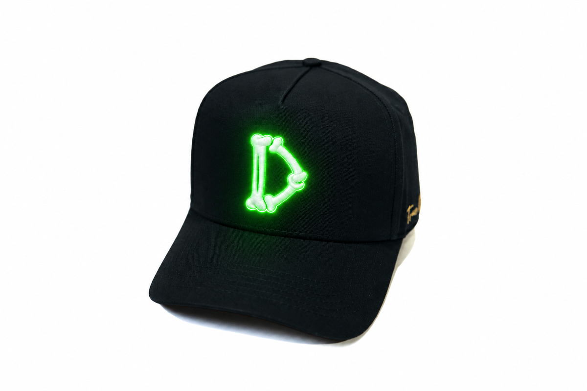 D-BONE " Dallas " - BLACK (Glow in the Dark)