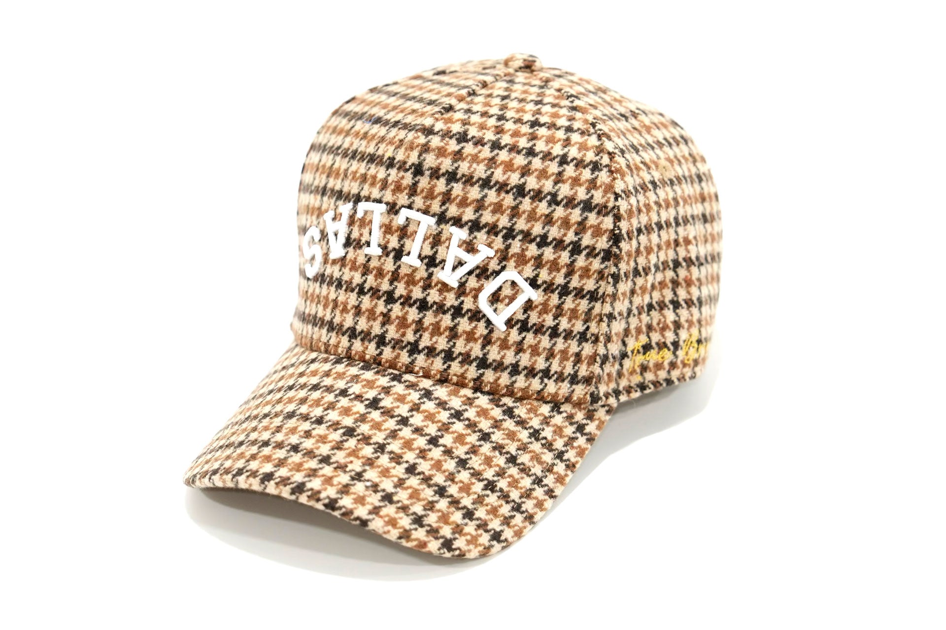 Houndstooth - BROWN / TAN