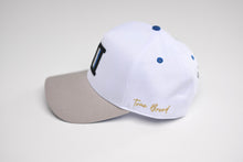 Load image into Gallery viewer, Inline D snapback - WHT / RYL