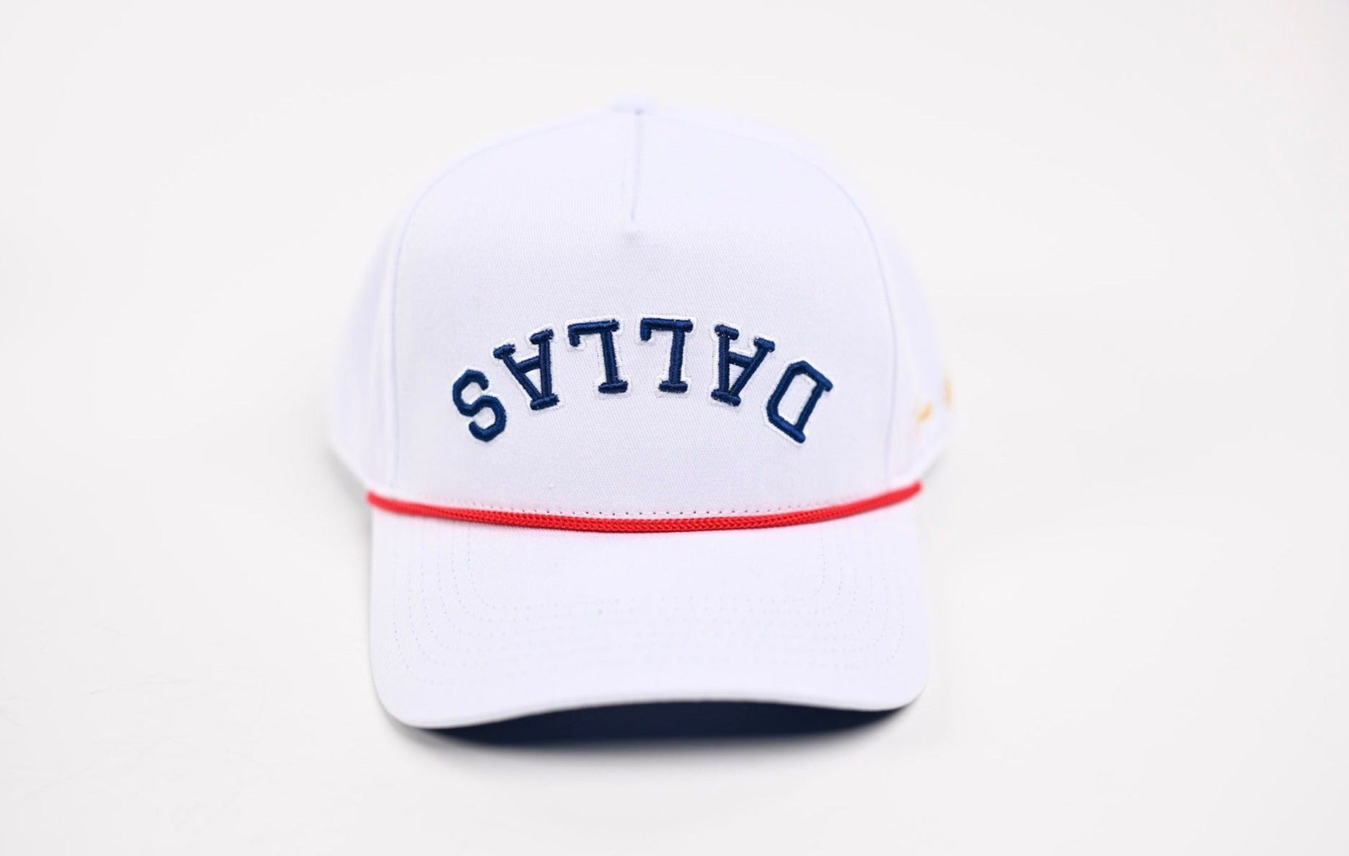 Precurved Classic Dallas snapback - RED WHITE BLUE