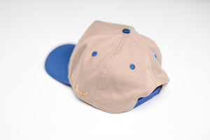Precurved Dallas snapback - ROYAL / GRAY