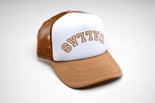 Load image into Gallery viewer, Trucker 3D Puff USD - BROWN / WHITE