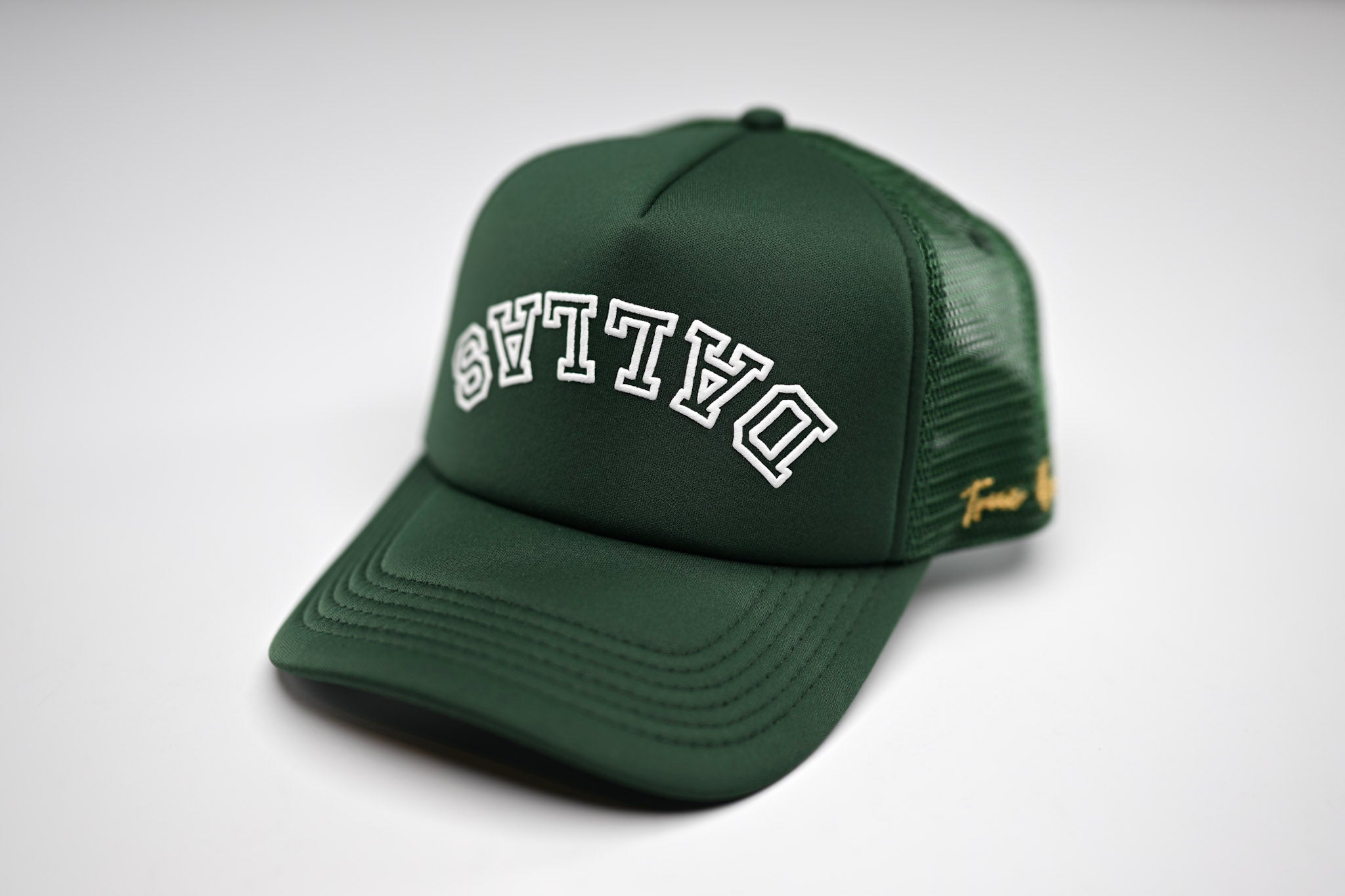 Trucker 3D Puff USD - FOREST GREEN