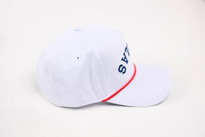 Precurved Classic Dallas snapback - RED WHITE BLUE '23