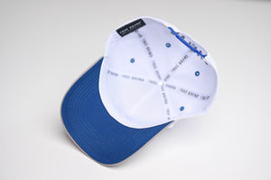 Inline D snapback - WHT / RYL