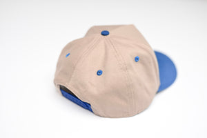 Precurved Dallas snapback - ROYAL / GRAY