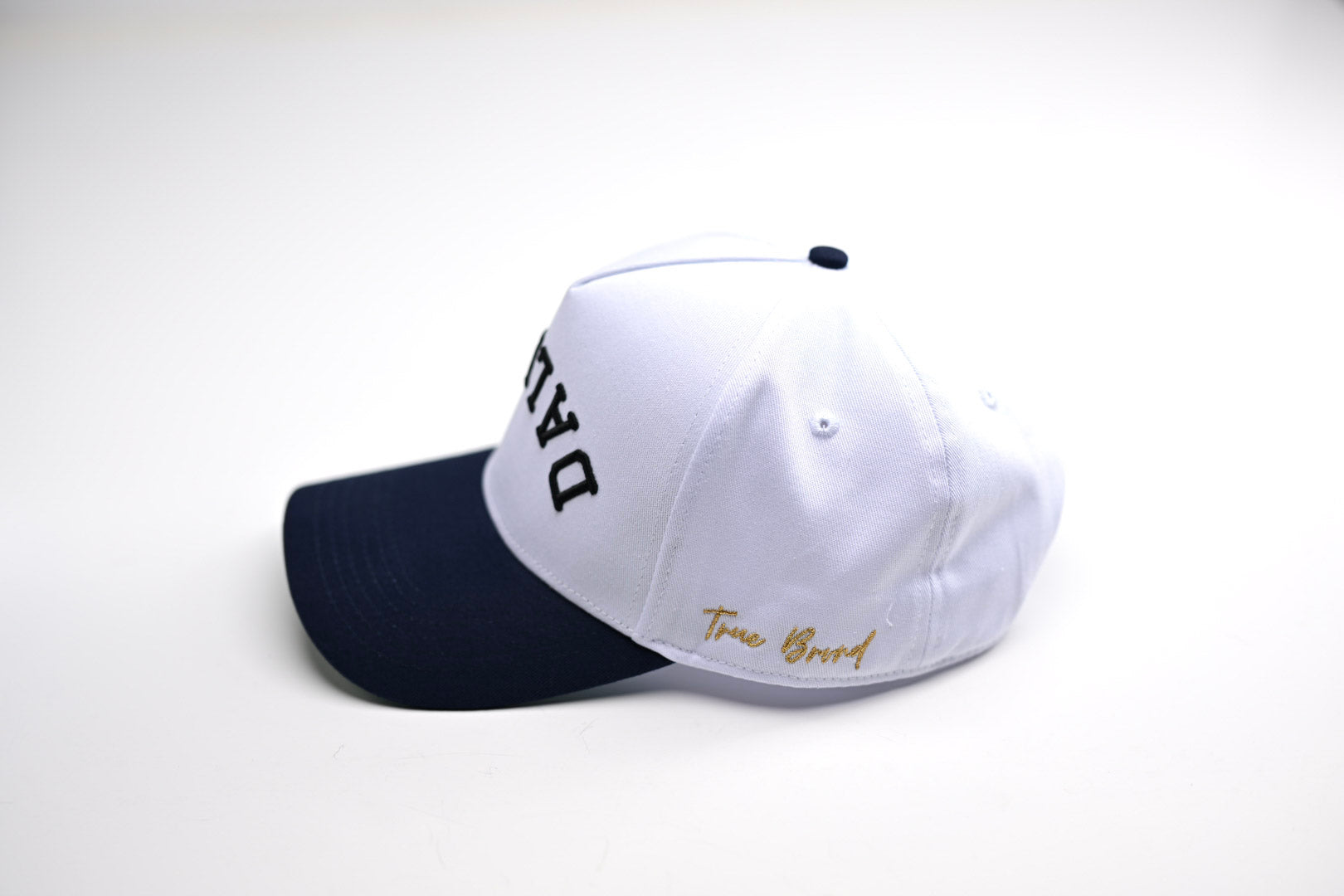 Precurved Dallas snapback - NAVY / WHITE