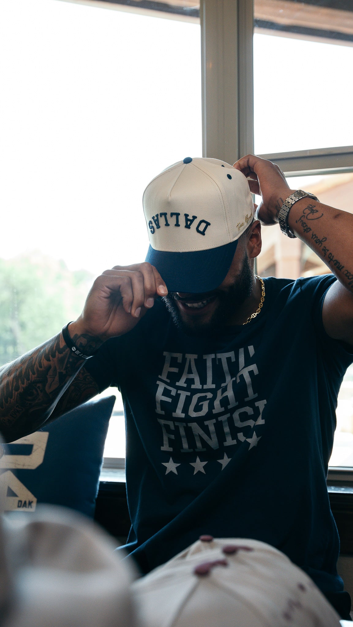 Dak Prescott x True Brvnd - OFFWHITE NAVY