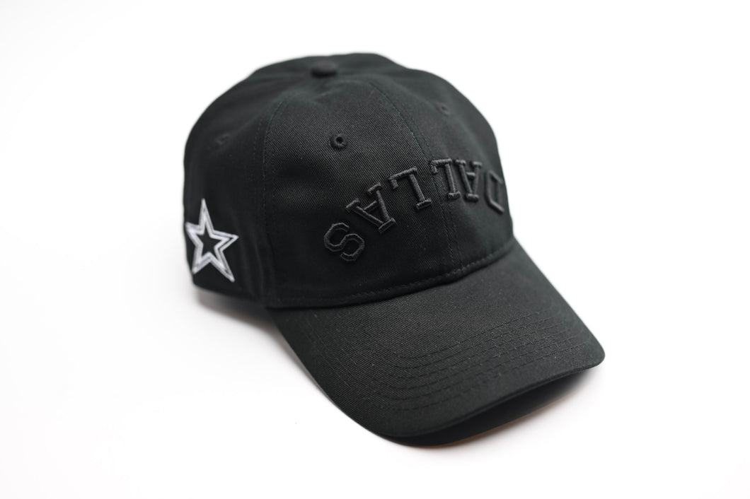 Dallas Cowboys x True Brvnd - DAD HAT : BLACK TONAL