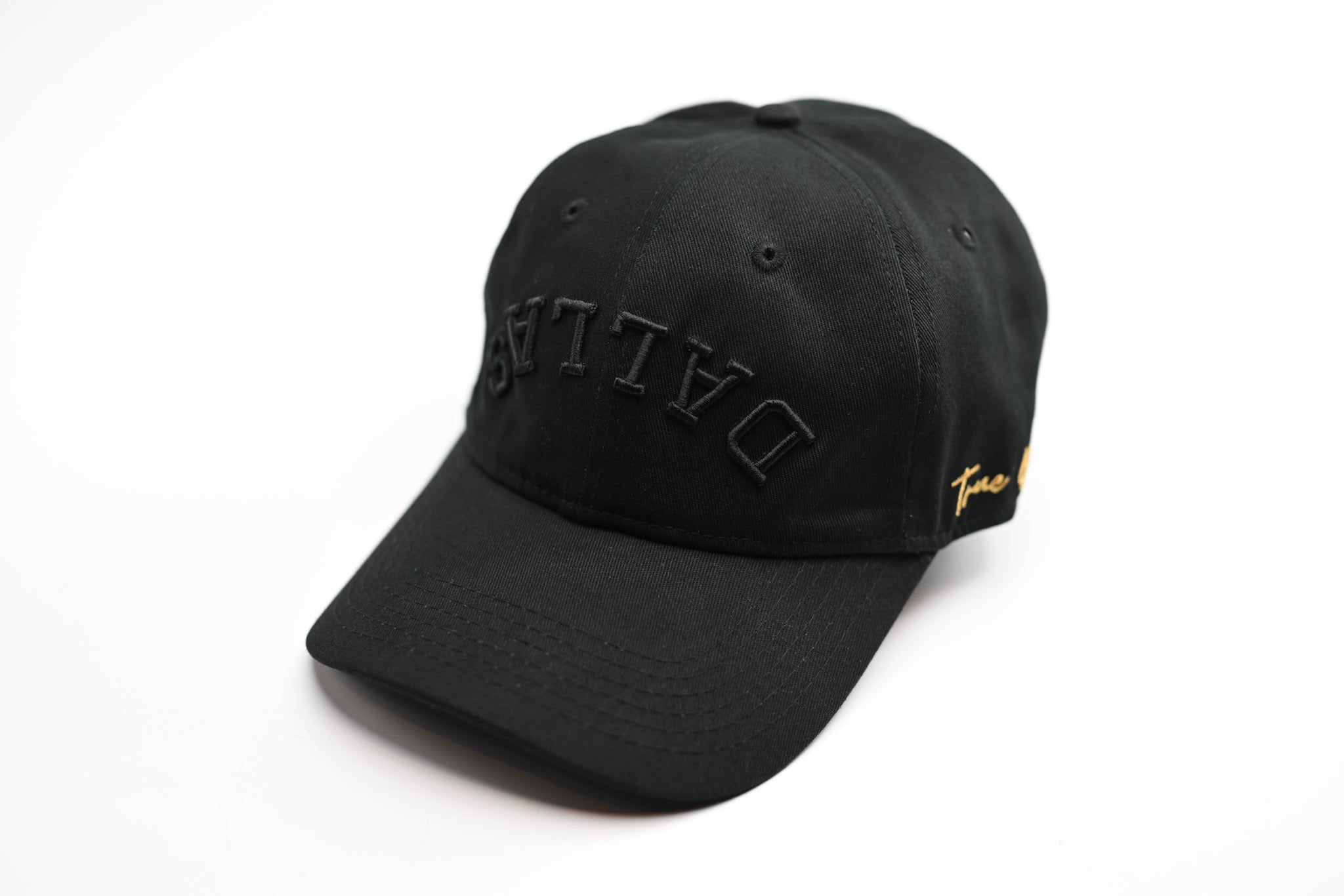 Dallas Cowboys x True Brvnd - DAD HAT : BLACK TONAL