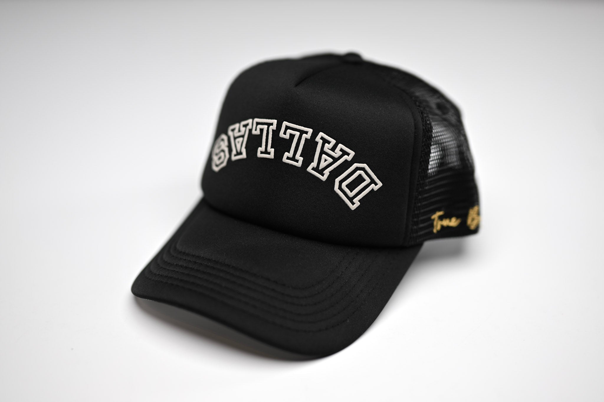 Trucker 3D Puff USD - BLACK