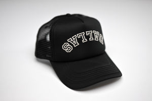 Trucker 3D Puff USD - BLACK