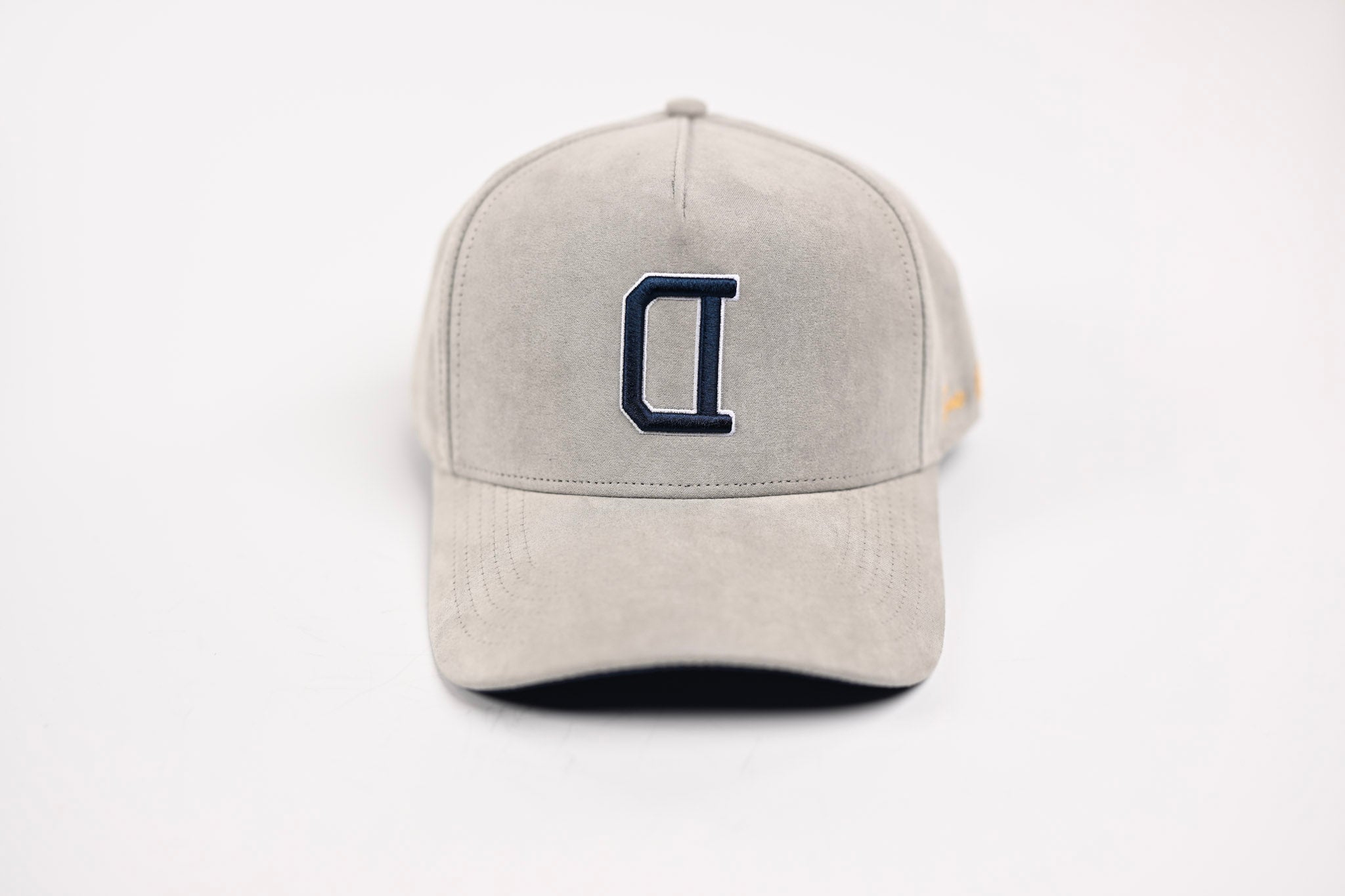 SUEDE V2 Precurved snapback - GRAY