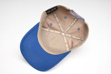 Load image into Gallery viewer, Precurved Dallas snapback - ROYAL / GRAY