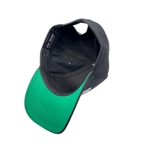 BLACK ROSE GOLD (Green Under Visor) - UPSIDE DOWN LA CAP