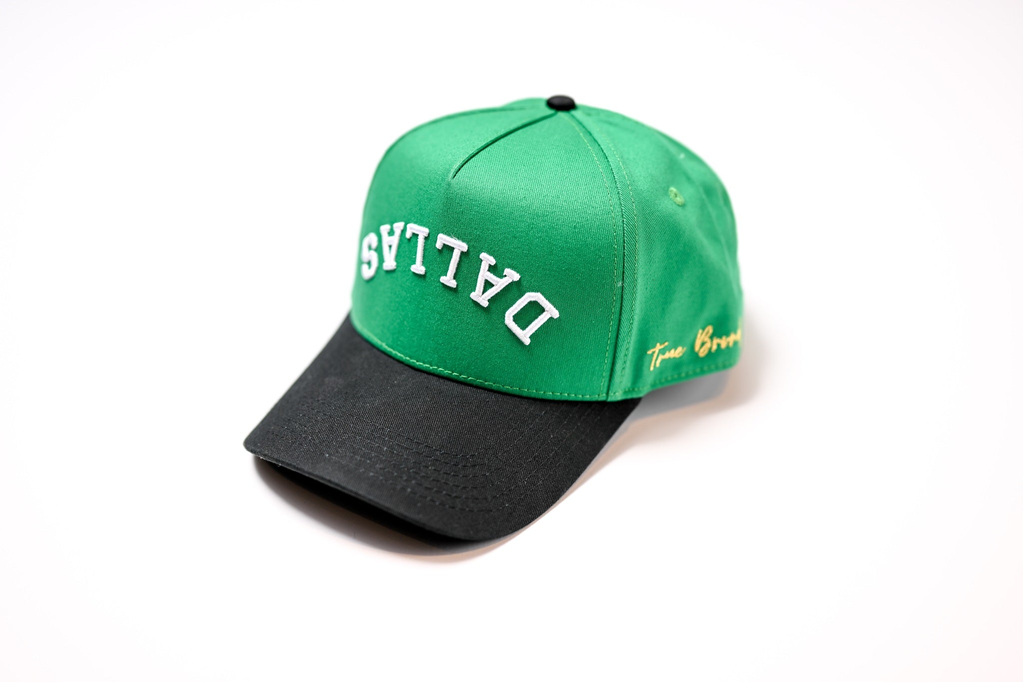 Green Apple  - Precurved Dallas snapback - BLACK / GREEN – True Brvnd