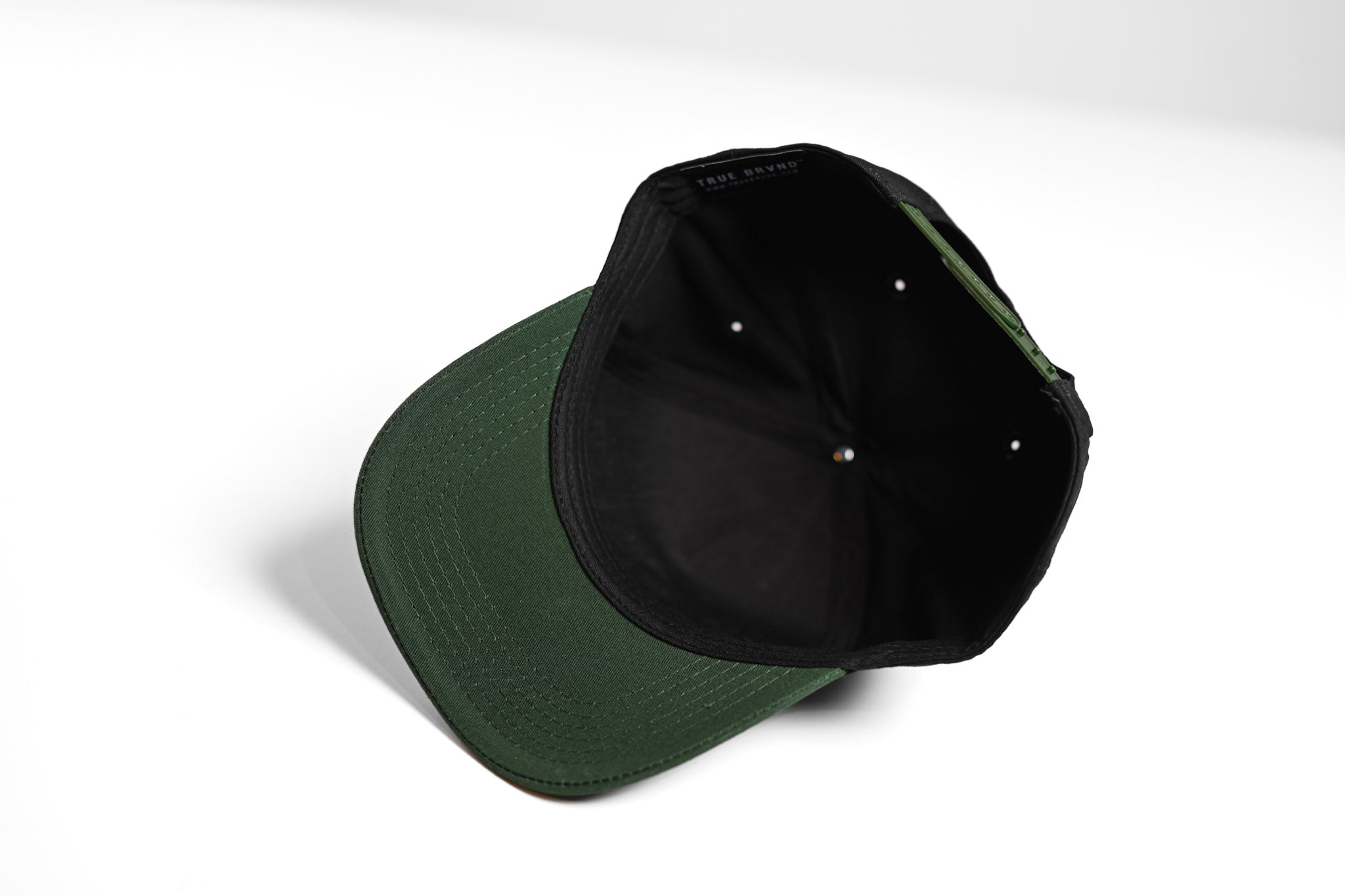 Upside Down Dallas Snapback - Forest Green / White