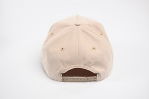Suede snapback - SAND